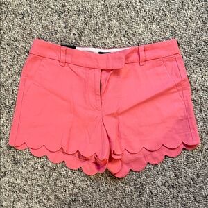 J. Crew scalloped 4” short